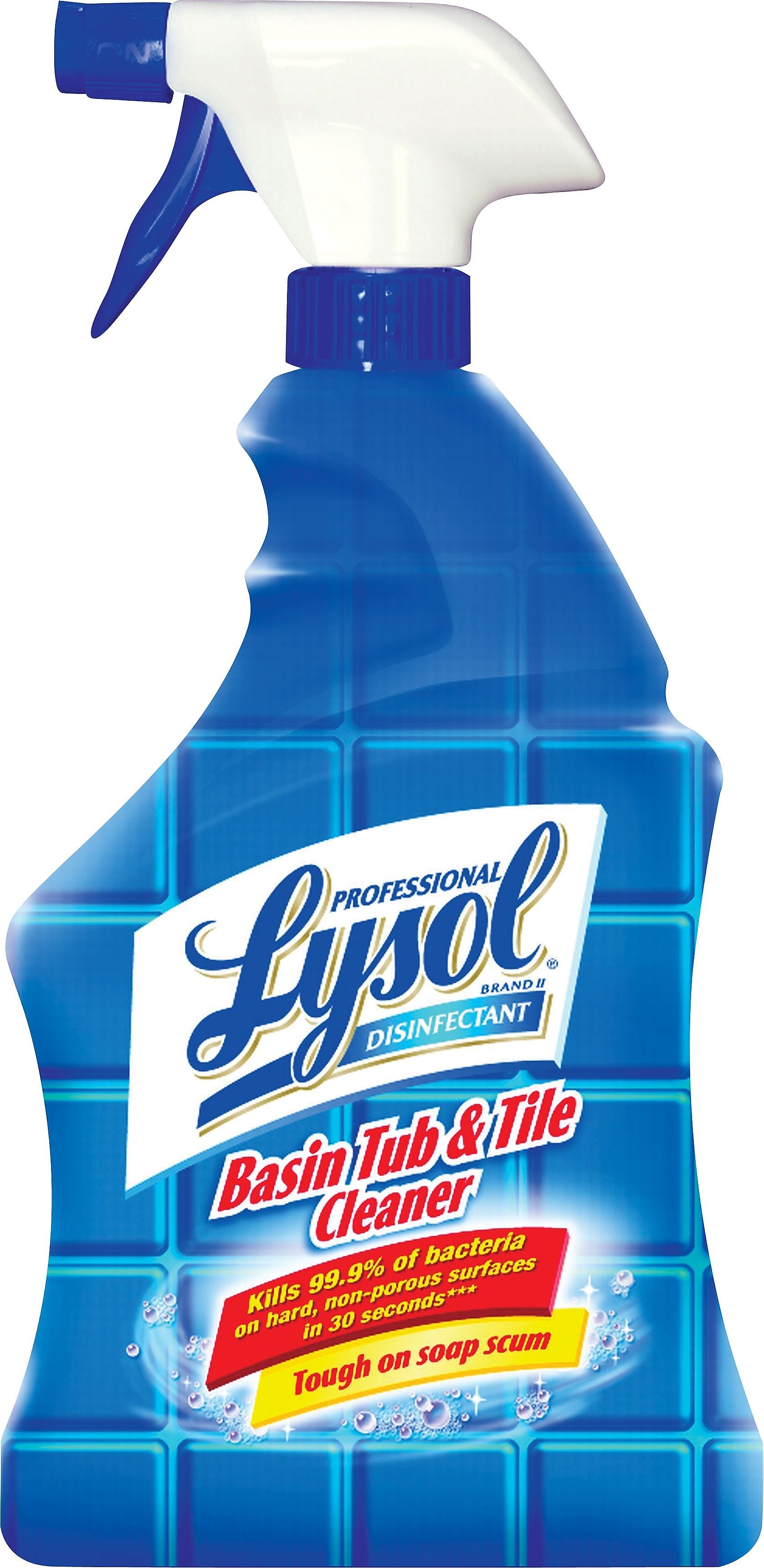 Professional Lysol® Brand II Basin Tub & Tile Cleaner, 32-oz. Spray, 12/Ct (RAC04685CT)