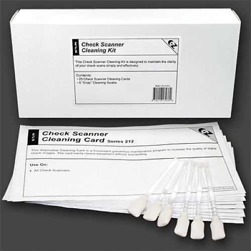 KICTeam EZ Check Scanner Cleaning Kit, 25/Kit (K2-KCIS)