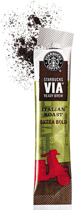 Starbucks® VIA™ Ready Brew Coffee, Italian Roast, 0.12 oz, 8/Box (11009530)