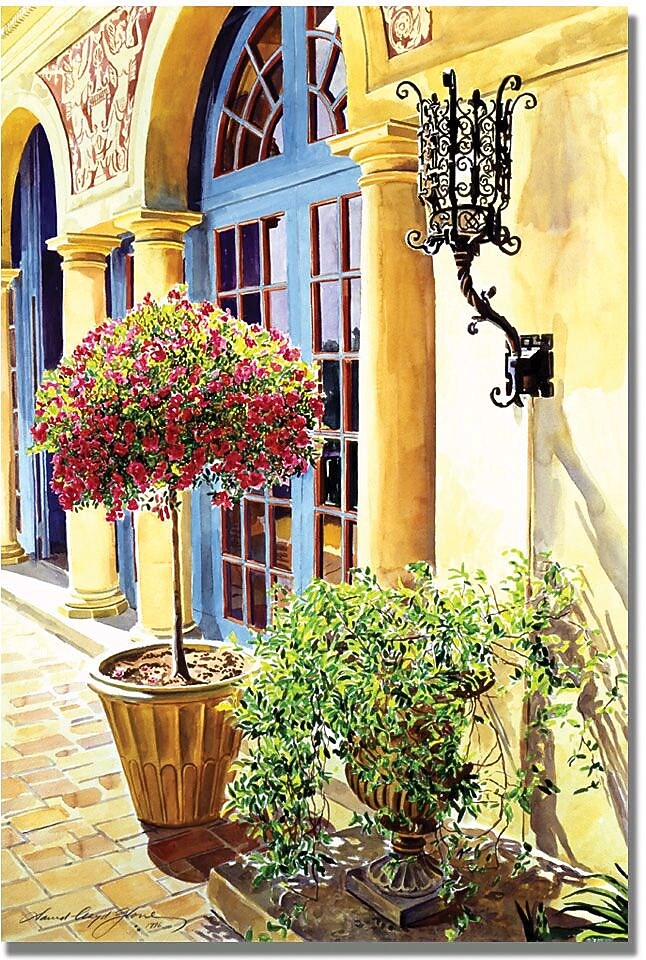 Trademark Global David Lloyd Glover "Italian Elegance" Canvas Art, 22" x 32"