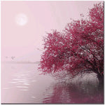 Trademark Global Philippe Sainte Laudy "Full Moon on the Lake" Canvas Art, 24" x 24"