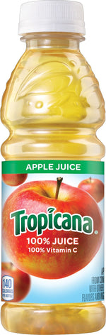 Tropicana 100% Apple Juice, 10 oz., 24/Carton (TRO00029)