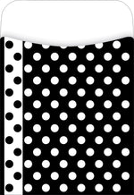 Barker Creek Dots Library Pockets, 5.125" x 3.5", 30/Pack (LL1213)