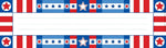 Barker Creek Americana School Name Plates, 12" x 3.5", 36/Pack (LL1411)