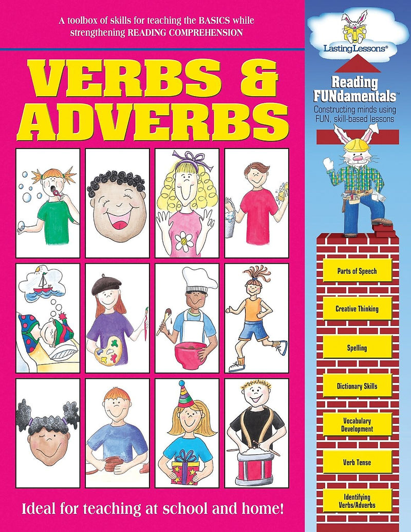 Barker Creek Verbs and Adverbs Grammar Activity Book (LL1603)