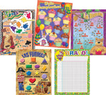 Barker Creek Spanish Chart Pack, 17" x 22"