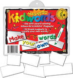 Barker Creek Learning Magnets Kidwords, Make Your Own Words, 52 Magnetic Pieces/Pack (LM2625)