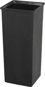 Safco Ridgid Bin Liner, Black, 21 gal. (9668)