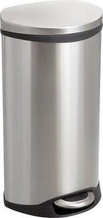 Safco 9902 Stainless Steel Medical Receptacle, Silver, 7.5 gal. (9902SS)