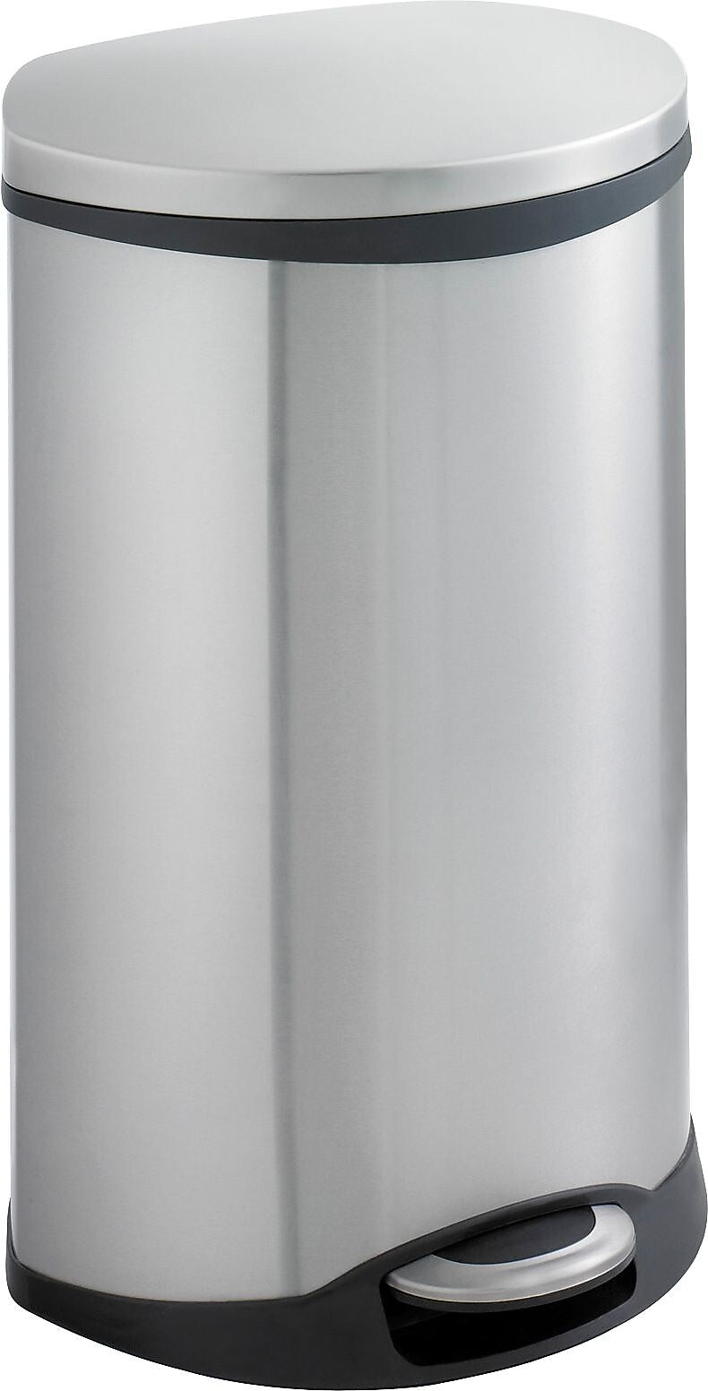 Safco 9903 7.5 Gallons, Medical Receptacle, Stainless Steel (9903SS)