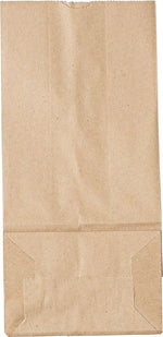Lagasse Paper 10.9"H x 5.2"W x 3.4"D Food Bags, Brown, 500/Pack