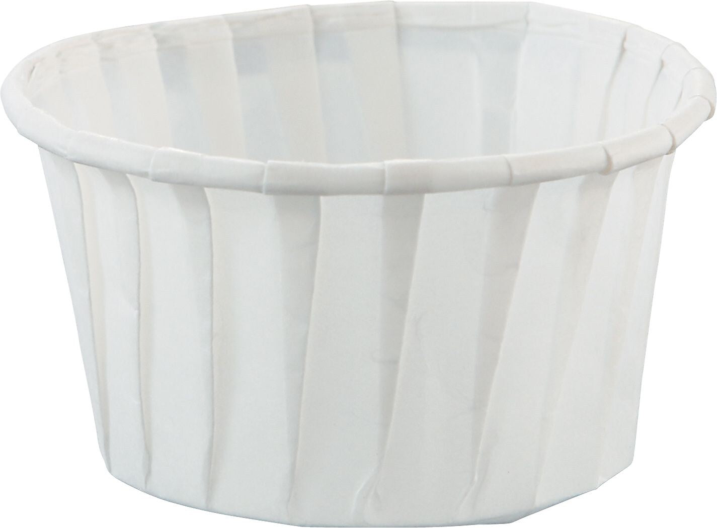 Solo White Souffle Portion Cups, 4 oz., portion cup, 5000/Pack (SCC400)