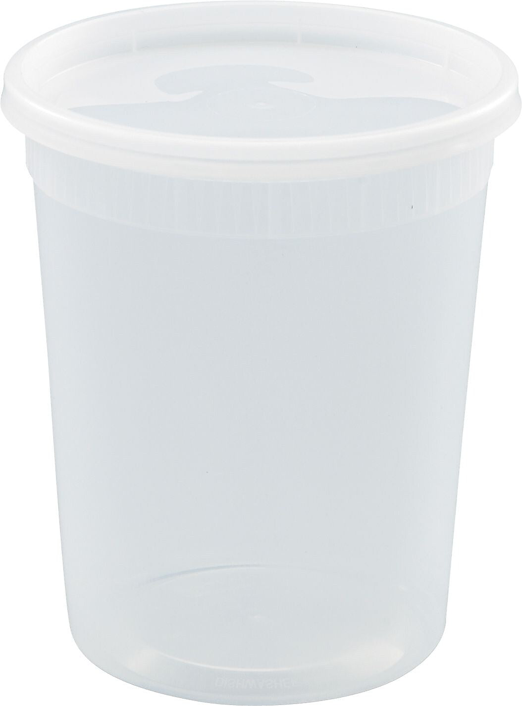 DELItainer® YSD2532 Food Container, Clear, 32 oz., 240/Pack