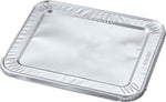 Durable Aluminum Steam Table Pan Lid, 10-7/16" W x 12-1/5" D, 100/Carton (HFA204930)