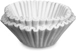 Bunn 12-Cup Paper Coffee Filter, Basket, 1000/Carton (BUN39800R)