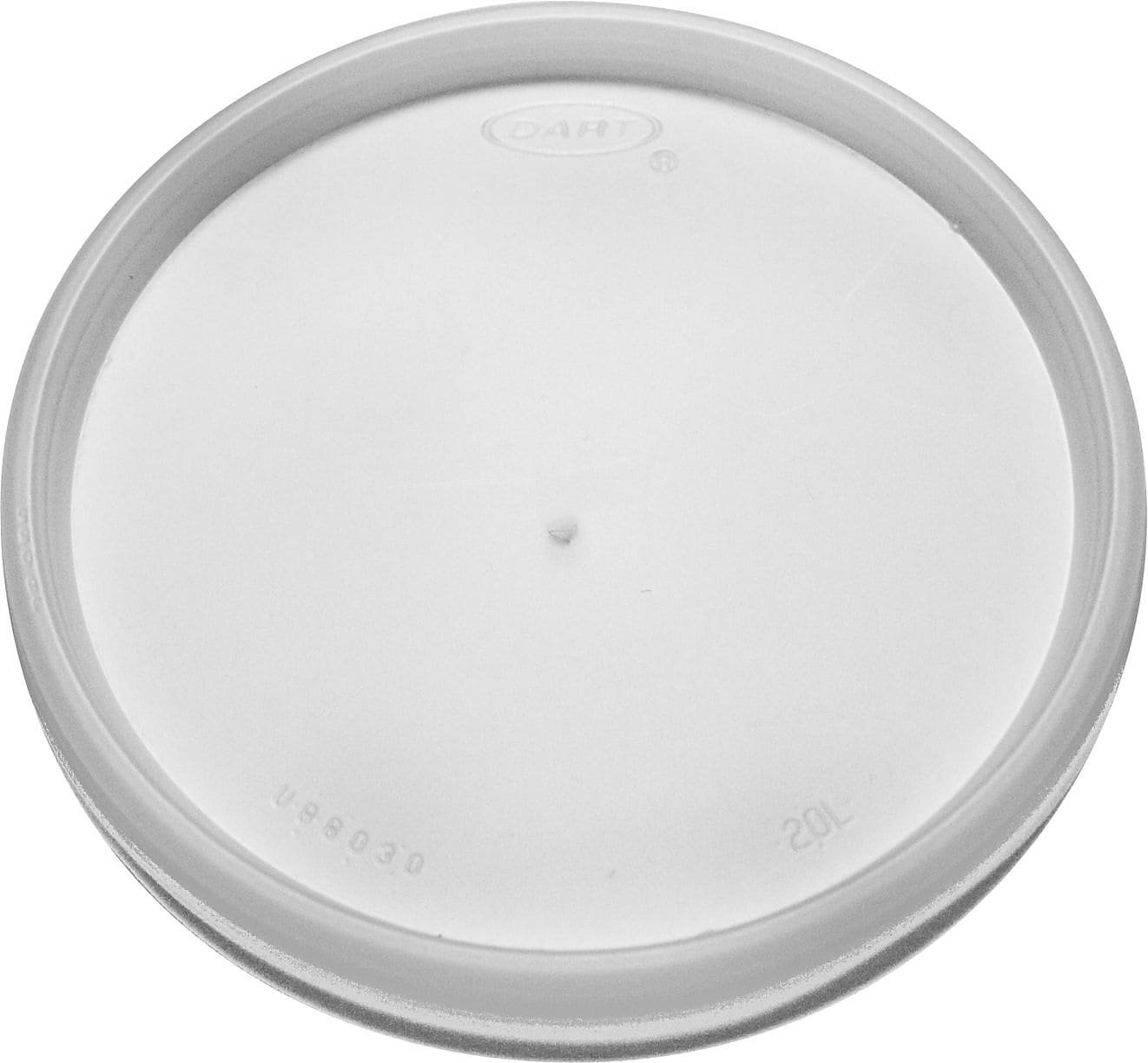 Dart® Plastic Vented Lid for DCC20J16 Cup, Translucent