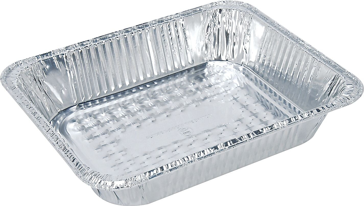 HFA Aluminum Steam Table Pans, Half-Size Deep,100/Carton (HFA32140)