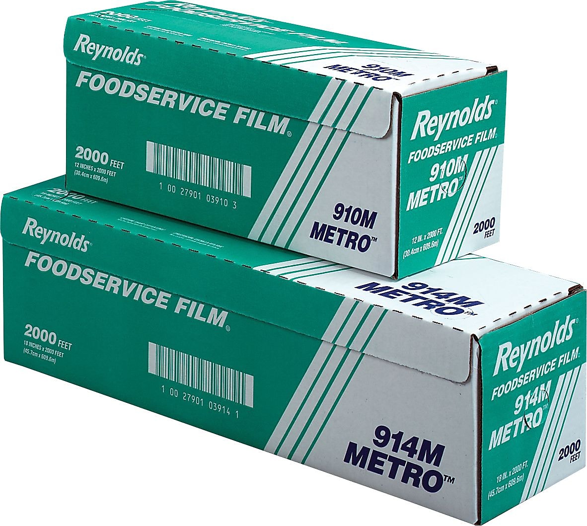Reynolds Wrap® 910 Metro Light-Duty Film with Cutter Box, 12"(W) x 2000'(L), Clear 1/EA