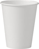 Solo Uncoated Paper Hot Cups, 8 oz., White, 1000/CT (U508-2050)