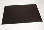 Bey-Berk Faux leather Desk Pad, 18" x 28", Coco Brown (D1213)
