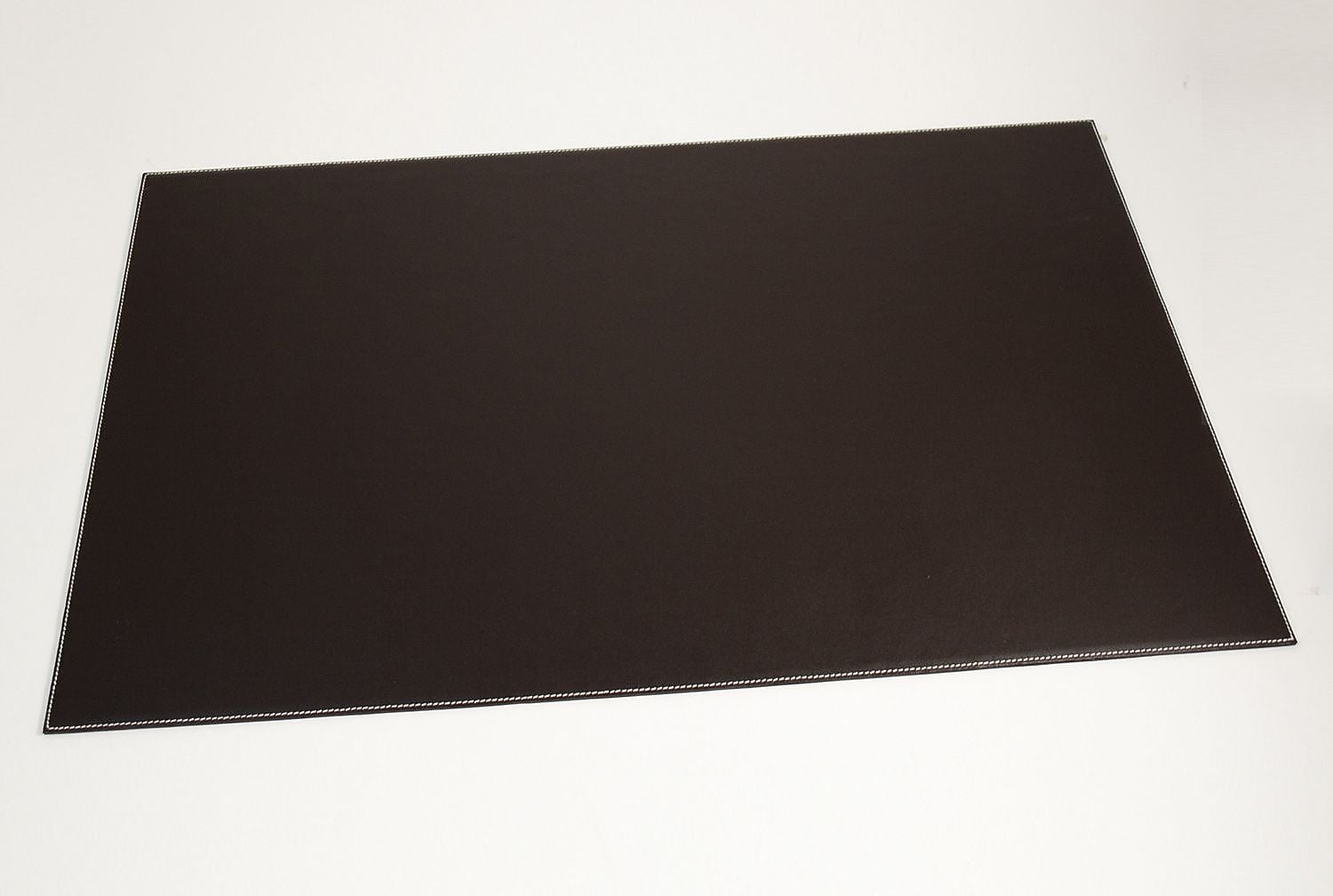 Bey-Berk Faux leather Desk Pad, 18" x 28", Coco Brown (D1213)