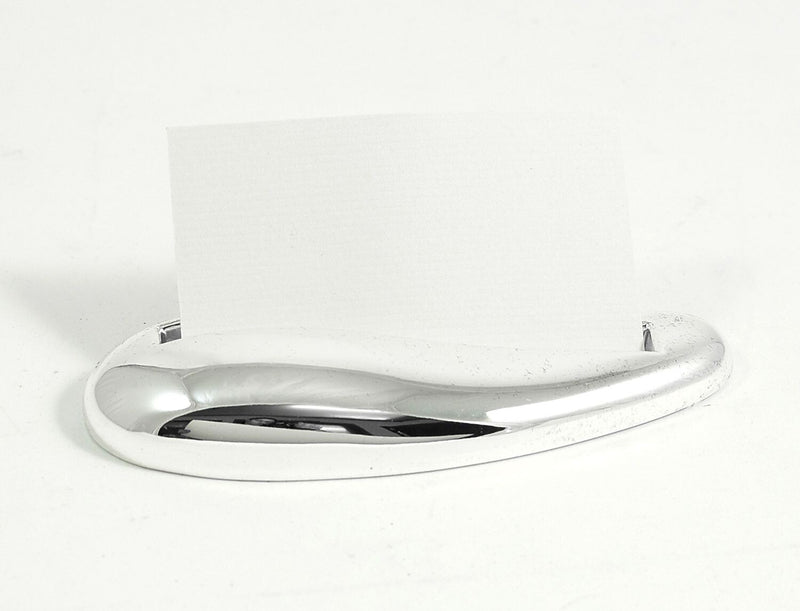 Bey-Berk Business Card Holder, Silver Plated (D594)