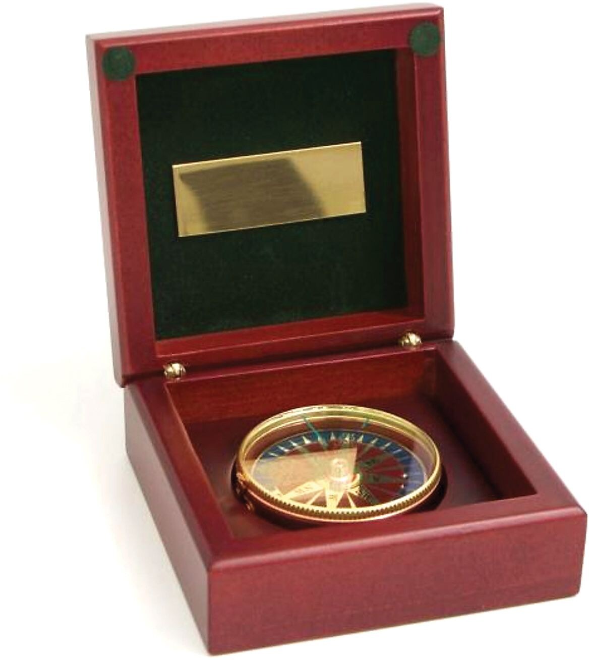 Bey-Berk SQ545T Wood Box Compass