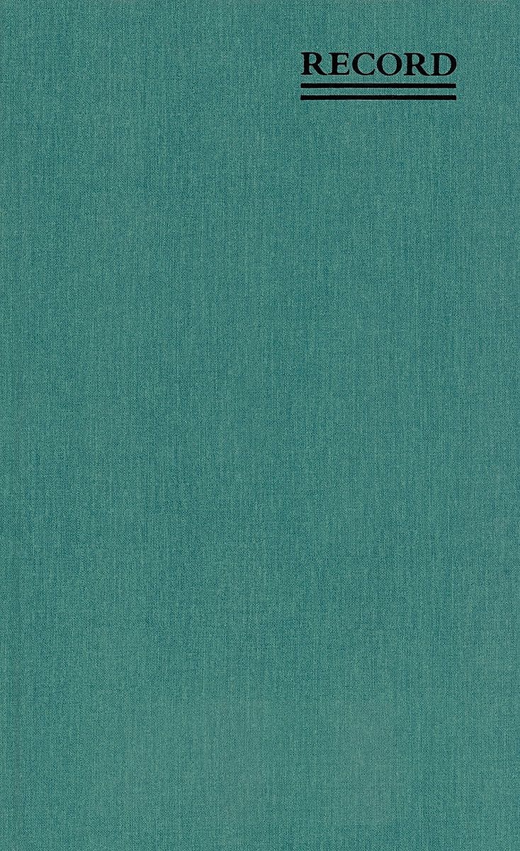 Rediform Emerald Series Record Book, 7.25" x 12.25", Green, 75 Sheets/Book (RED56111)