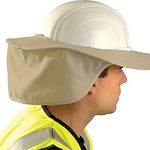 OccuNomix 899-KHK Sun Shade Attachment, Cotton, Khaki (561-899-KHK)