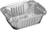 Durable Aluminum Oblong Pan, 1-11/16"H x 5-1/8"W x 7-1/16"D, 500/Carton (HFA206030)