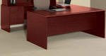 National Office Furniture Arrowood™ Laminate Left U-Shaped Workstation, Cordovan, 29 1/2" H x 71 3/4" W x 107 1/4" D