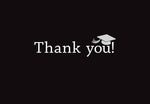 Great Papers! Classic Grad Thank You Note Cards, 50/Pack