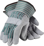 PIP Leather Work Gloves, Split Leather With Safety Cuffs, XL,  12/Pr