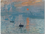 Trademark Global Claude Monet "Impression Sunrise" Canvas Art, 14" x 19"
