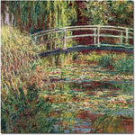 Trademark Global Claude Monet "The Waterylily Pond Pink Harmony 1899" Canvas Art, 18" x 18"