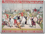 Trademark Global "Barnum and Bailey Greatest Show on Earth" Canvas Art, 18" x 24"