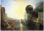Trademark Global Joseph Turner "Dido building Carthage" Canvas Art, 30" x 47"