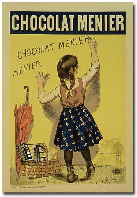 Trademark Global Firmin Bouisset "Menier Chocolate 1893" Canvas Art, 47" x 30"