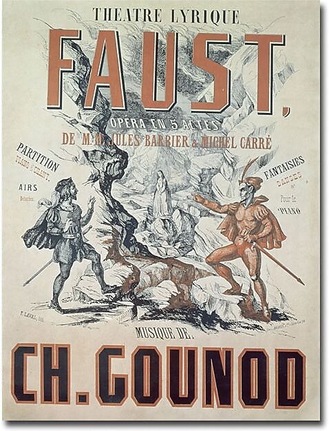 Trademark Global "Faust Opera 1875" Canvas Art, 47" x 35"