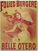 Trademark Global Bataille "Le Belle Otero, 1894" Canvas Art, 24" x 18"