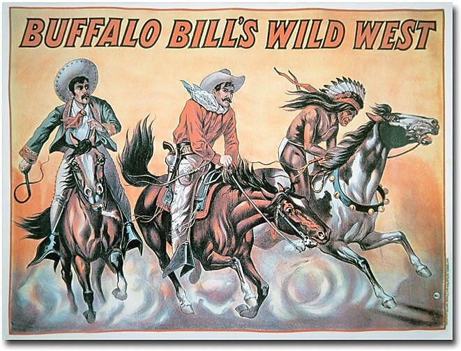 Trademark Global "Buffalo Bill's Wild West Show, 1898" Canvas Art, 18" x 24"