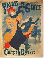 Trademark Global Jules Cheret "Palais de Glace dans Camps Elysees" Canvas Art, 24" x 18"