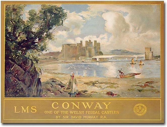 Trademark Global David Muray "Midland & Scottish Railway 1930" Canvas Art, 26" x 32"
