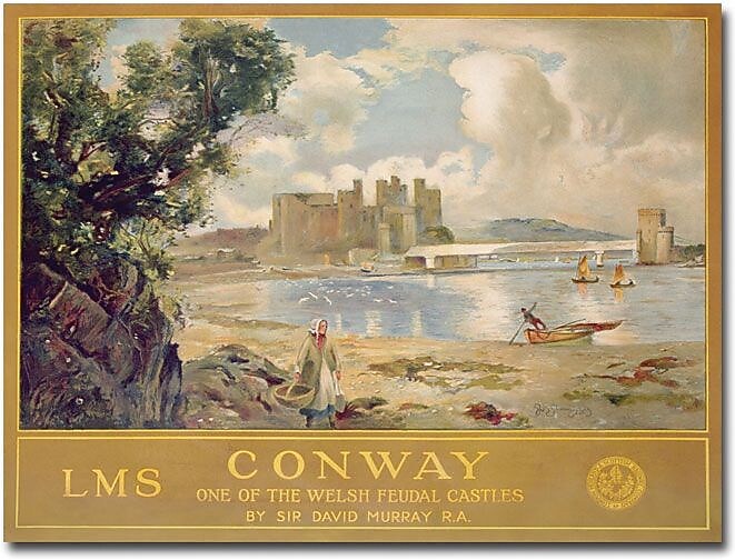 Trademark Global David Muray "Midland & Scottish Railway 1930" Canvas Art, 35" x 47"
