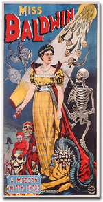 Trademark Global "Miss Baldwin A Modern Witch of Endor 1888" Canvas Art, 47" x 24"