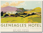 Trademark Global "Gleneagles Hotel, LMS, 1924" Canvas Art, 35" x 47"