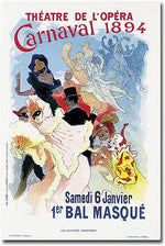 Trademark Global Jules Cheret "Theatre de l'Opera, 1894" Canvas Art, 24" x 16"