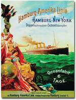 Trademark Global "Hamburg-America Line, 1987" Canvas Art, 32" x 24"