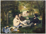 Trademark Global Edouard Manet "Dejeuner sur l'Herbe, 1863" Canvas Art, 24" x 32"