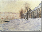 Trademark Global Claude Monet "Lavacourt Under Snow 1878 81" Canvas Art, 18" x 24"